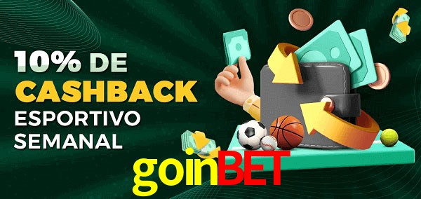 10% de bônus de cashback na goinbet